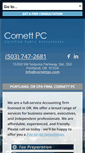 Mobile Screenshot of cornettpc.com